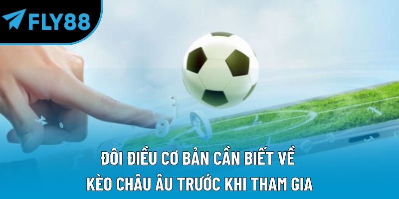 Đôi điều cơ bản cần biết về kèo châu Âu trước khi tham gia